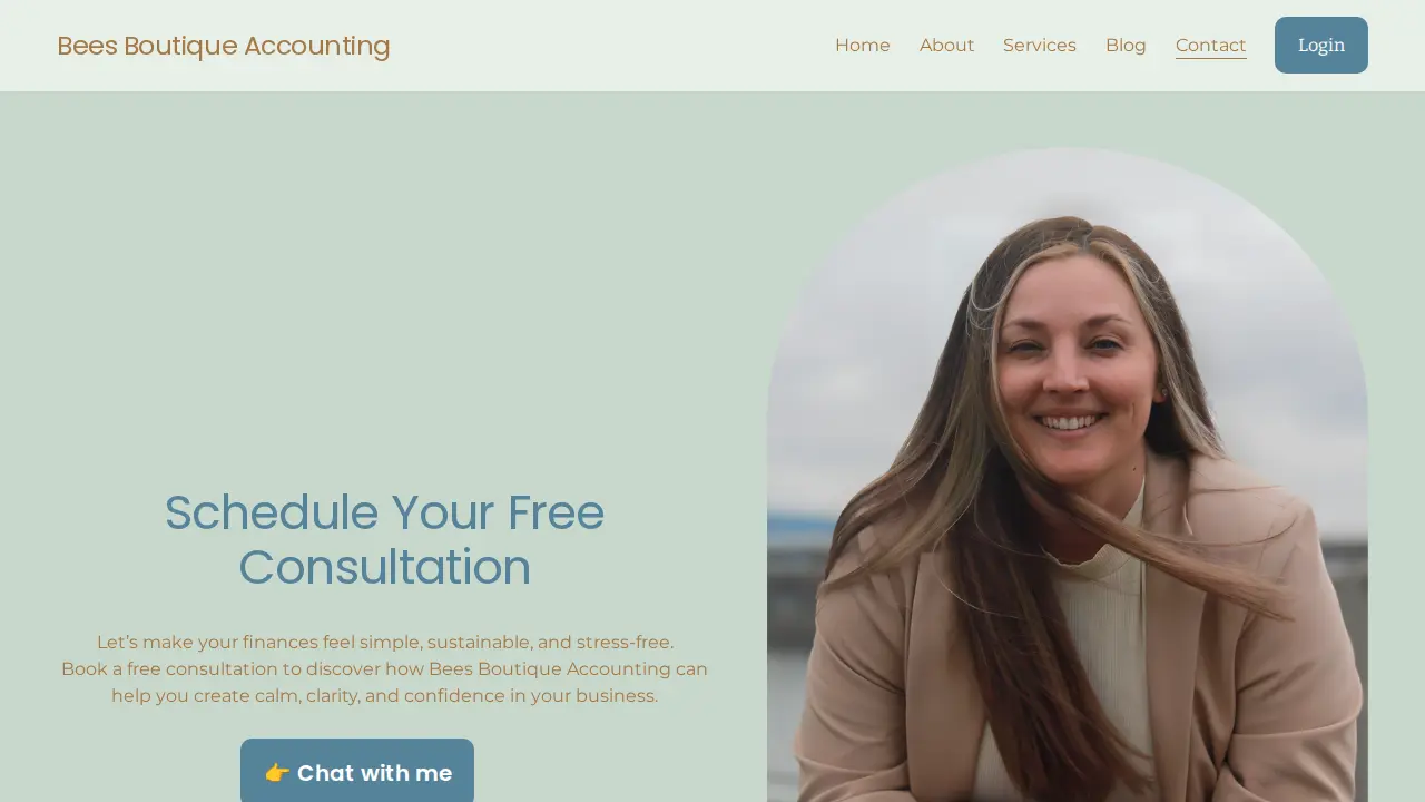 Bees Boutique Accounting page