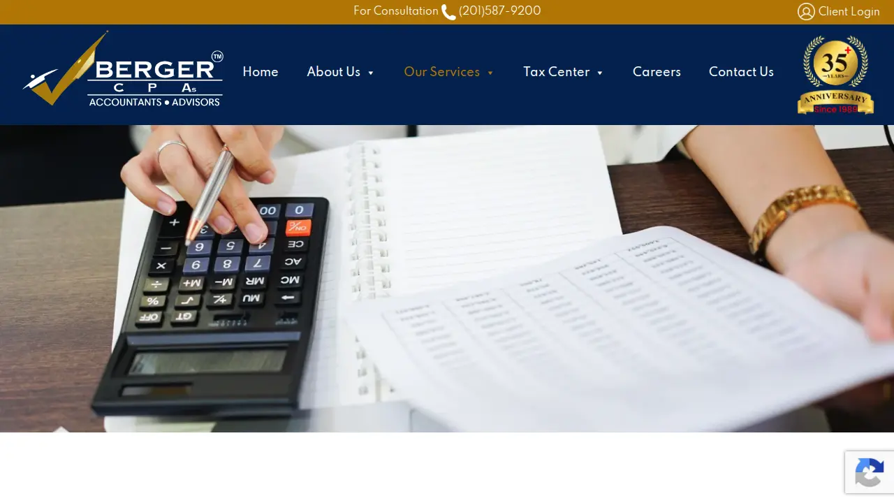 BergerCPAFirst - CPA Firm Long Island page