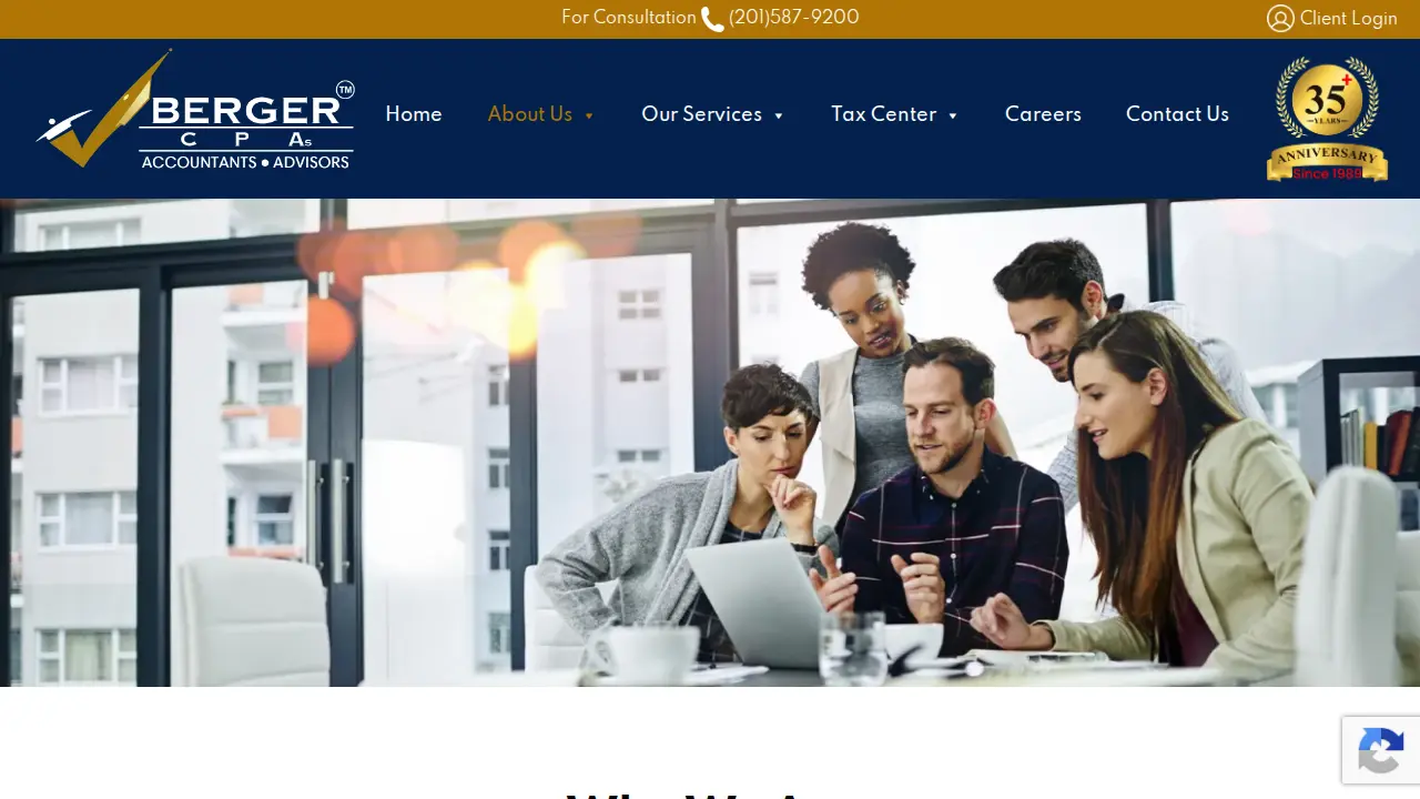 BergerCPAFirst - CPA Firm Long Island page