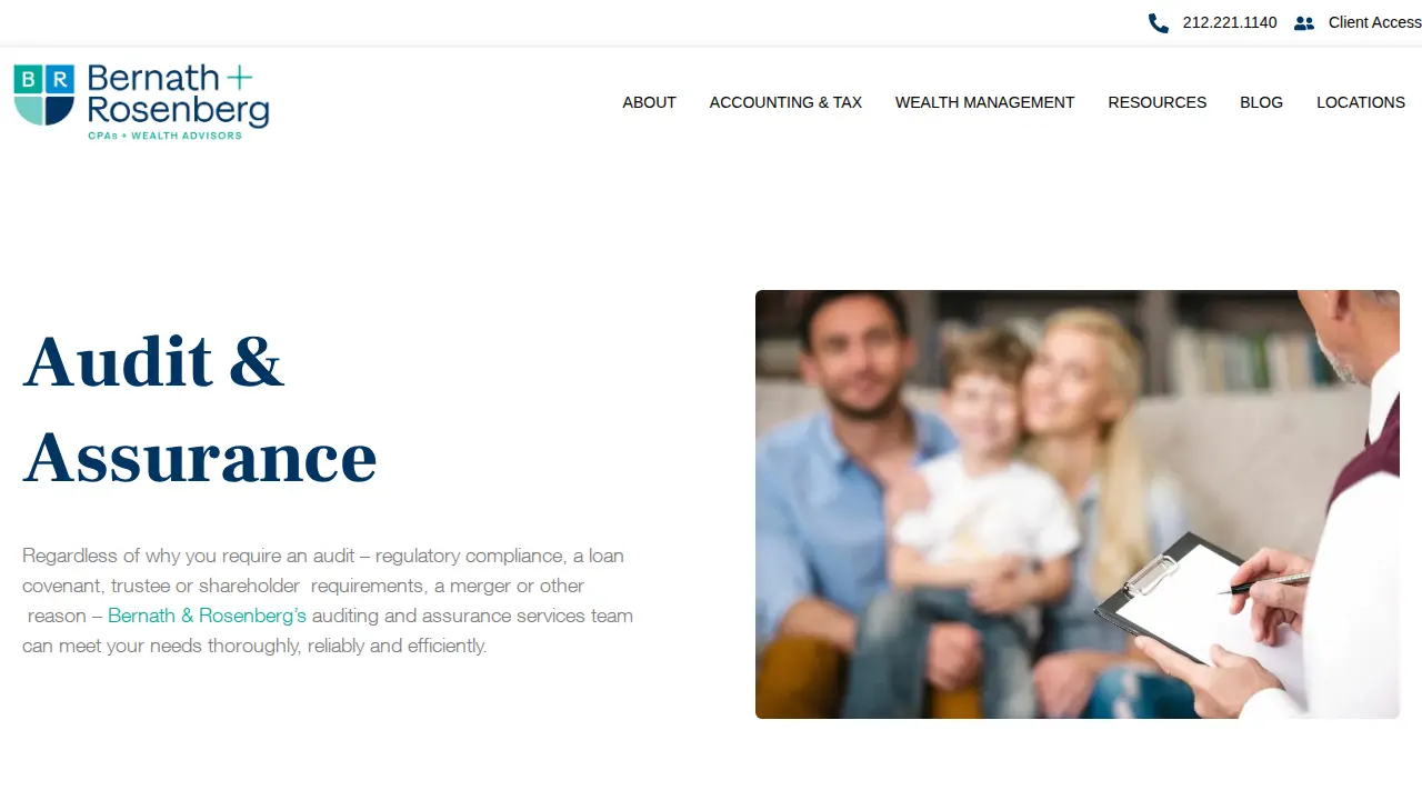 Bernath & Rosenberg, P.C. page