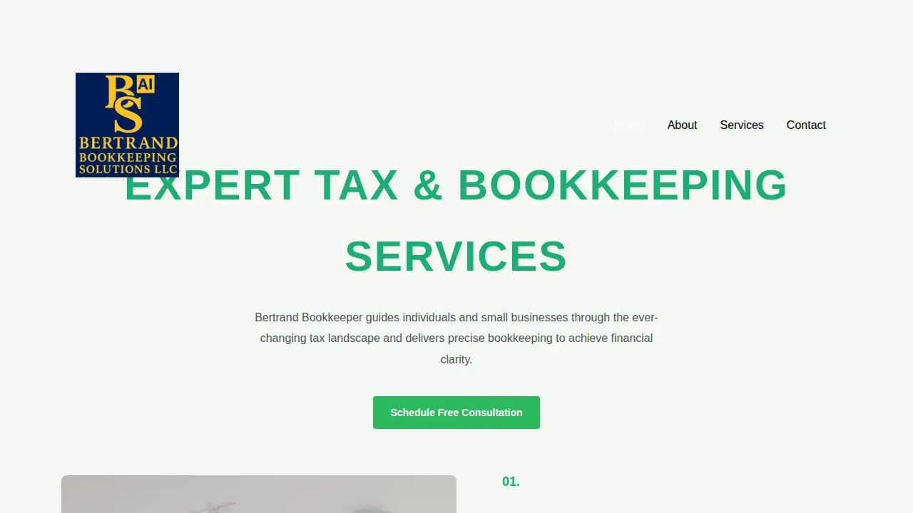 Bertrand Bookkeeping Solutions LLC
