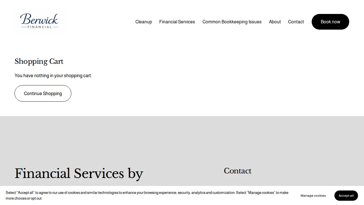 SBR Bookkeeping & Advisory page