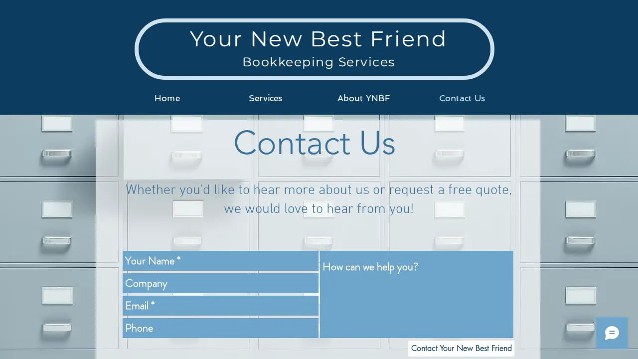 Your New Best Friend Bookkeeping Services, LLC page