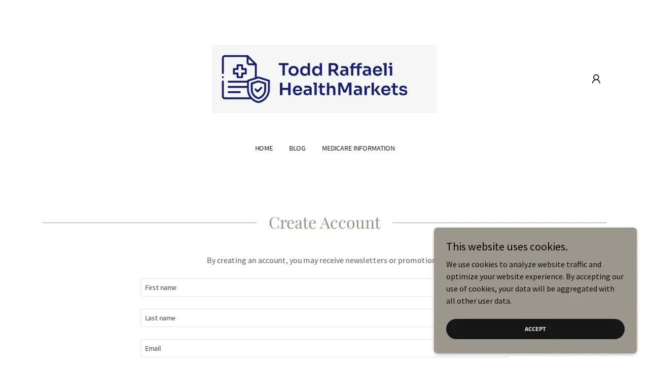 Todd Raffaeli HealthMarkets page