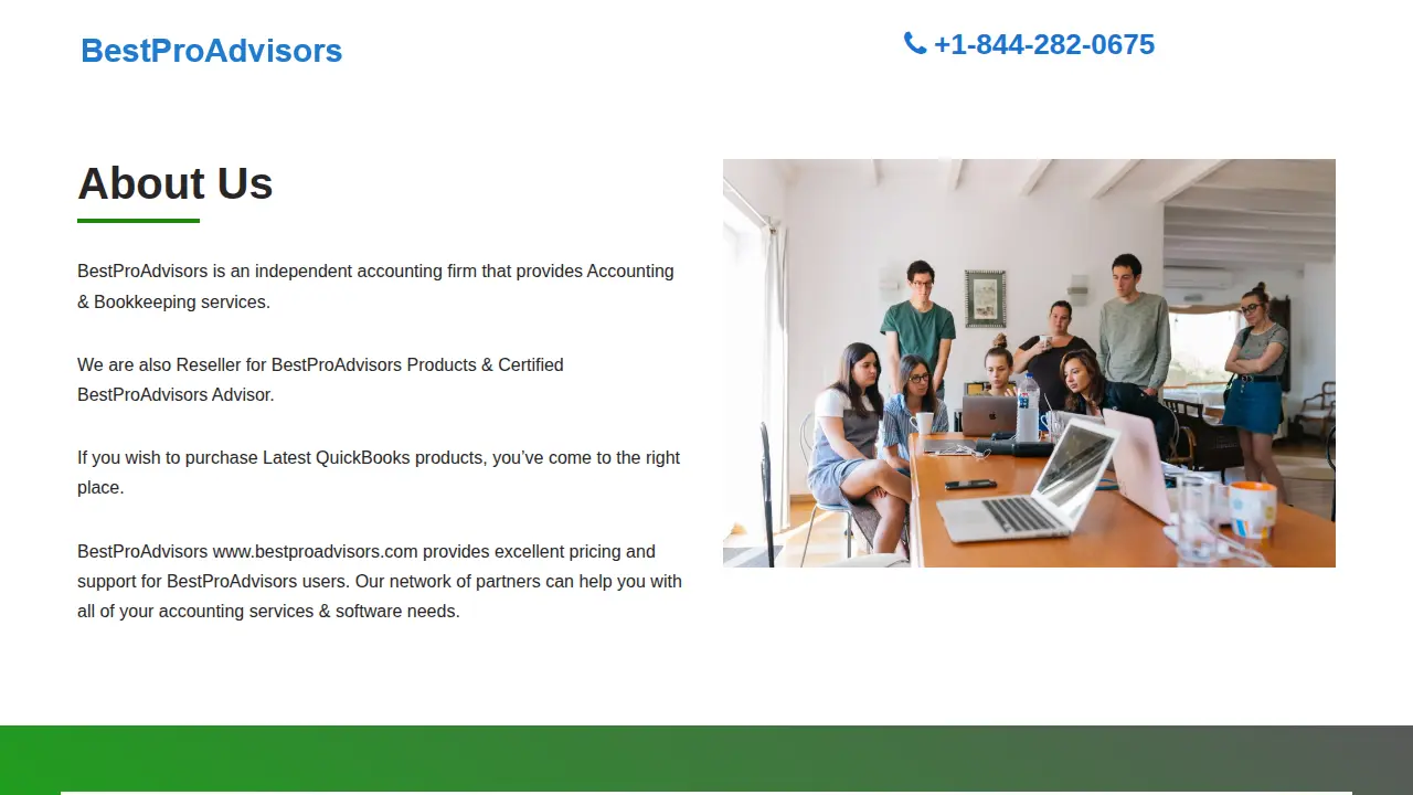 BestProAdvisors INC page