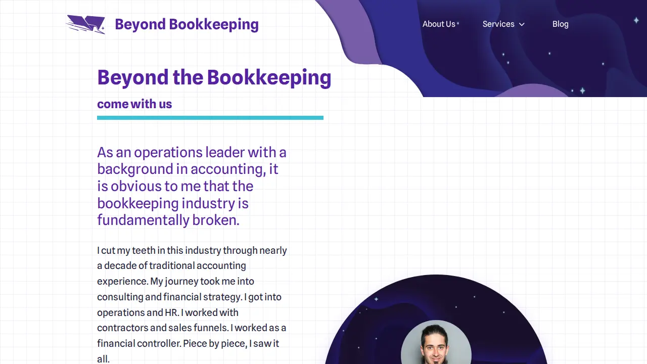 Beyond the Bookkeeping page