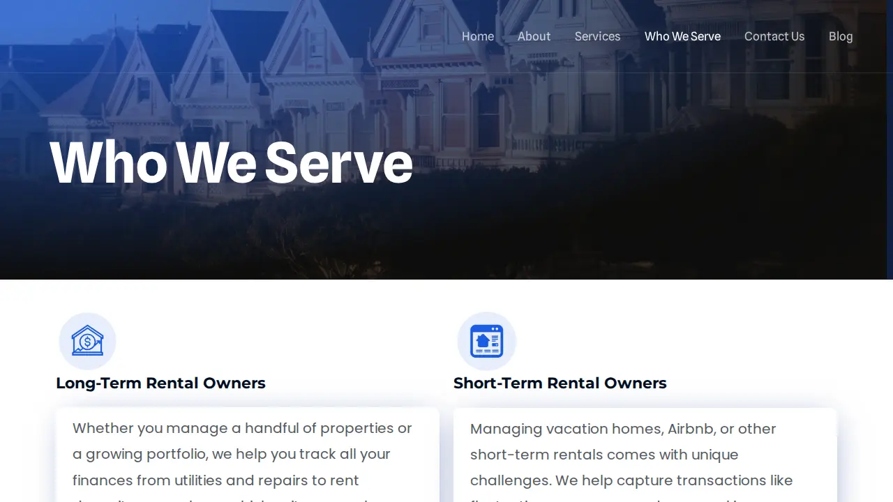 BoostForward Bookkeeping page
