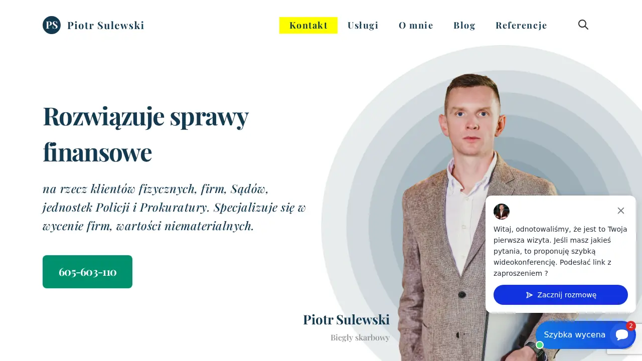 Biegły sądowy wycena firm -Piotr Sulewski page
