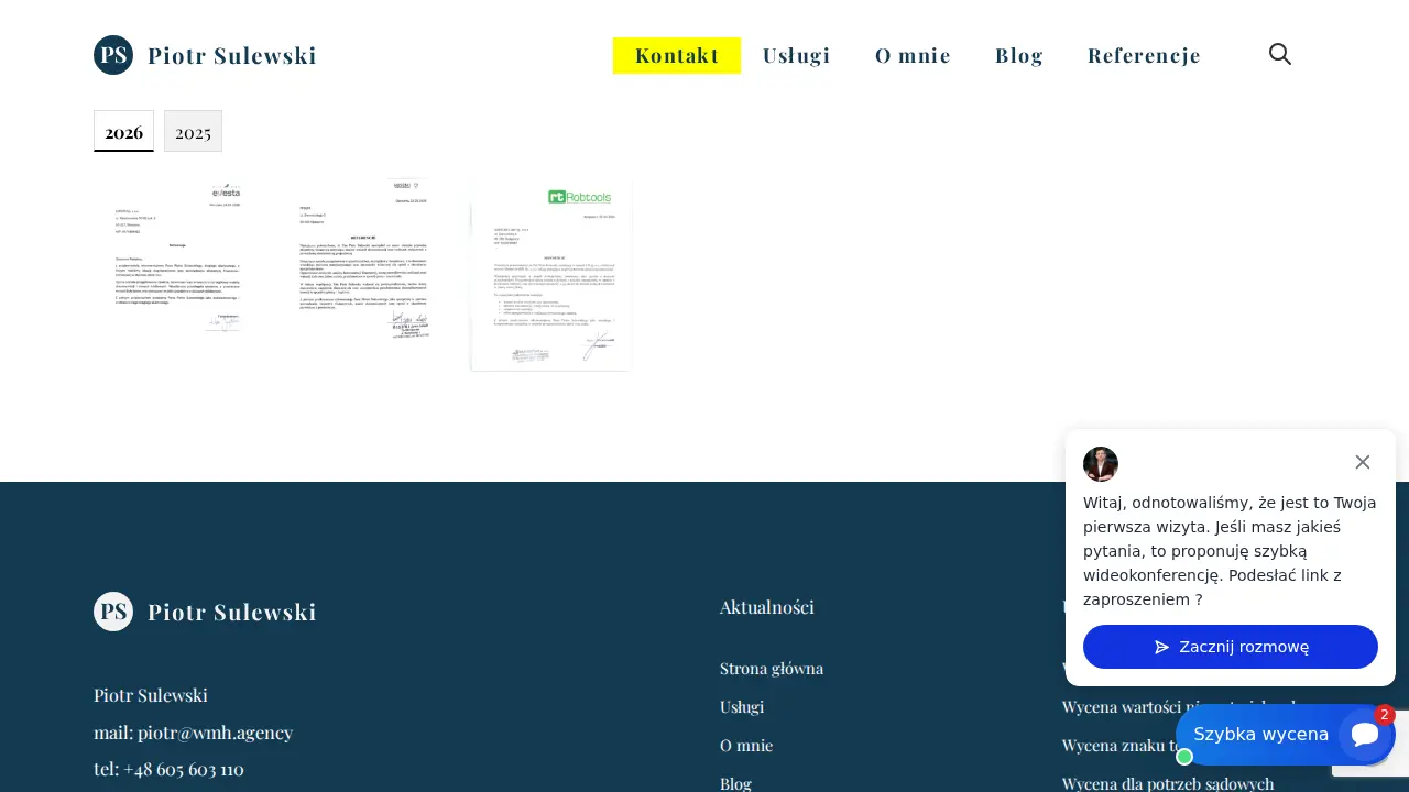 Biegły sądowy wycena firm -Piotr Sulewski page