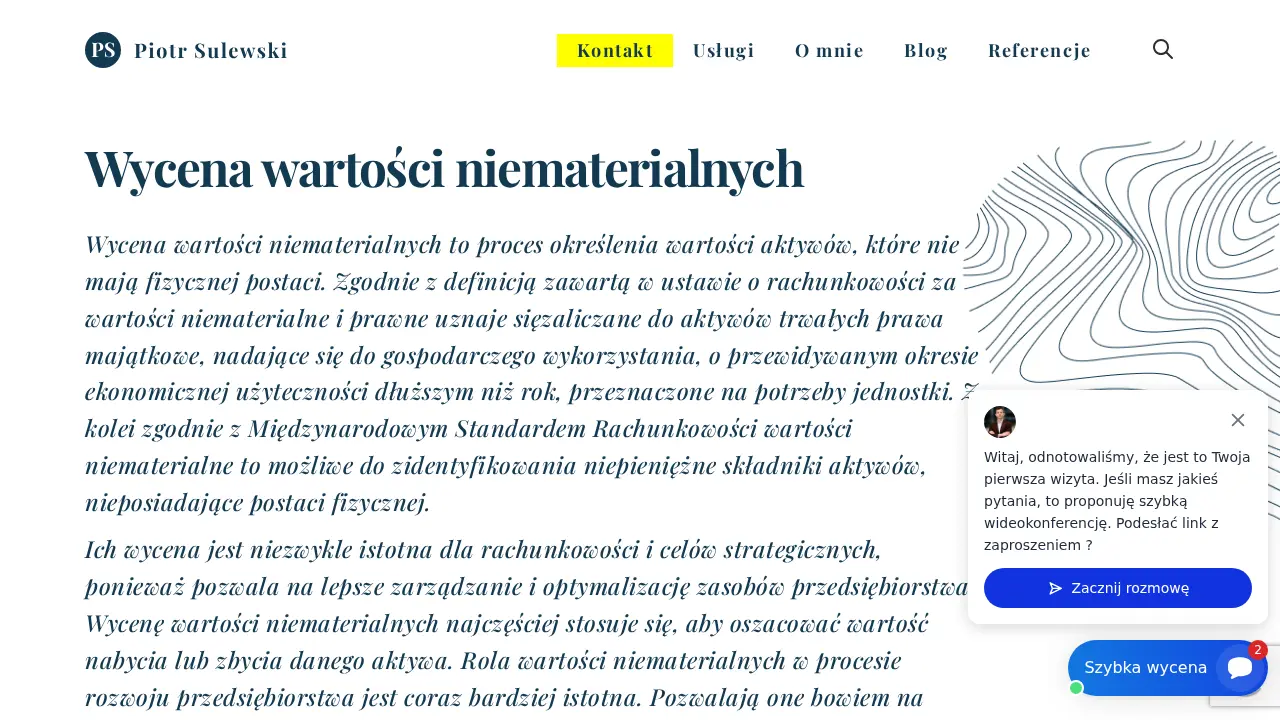 Biegły sądowy wycena firm -Piotr Sulewski page