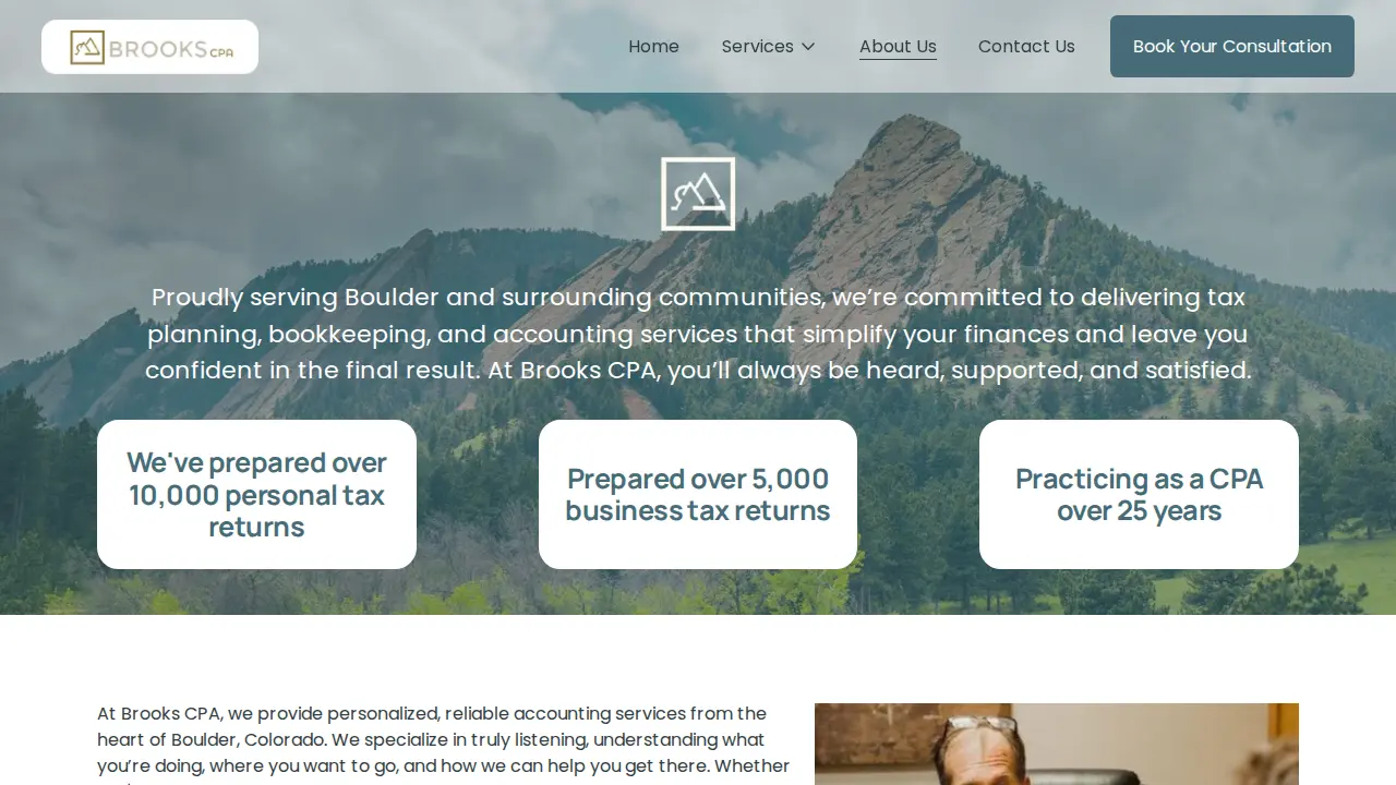 Bill Brooks CPA PC page