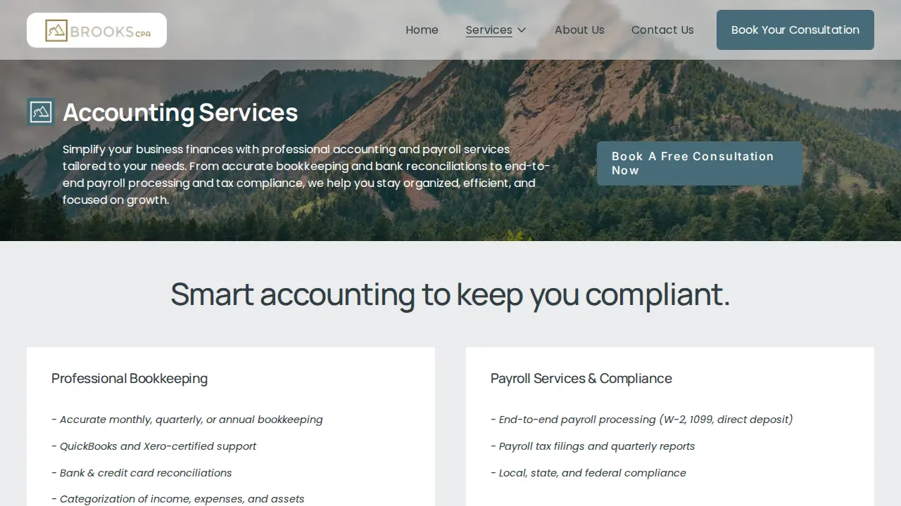 Bill Brooks CPA PC page