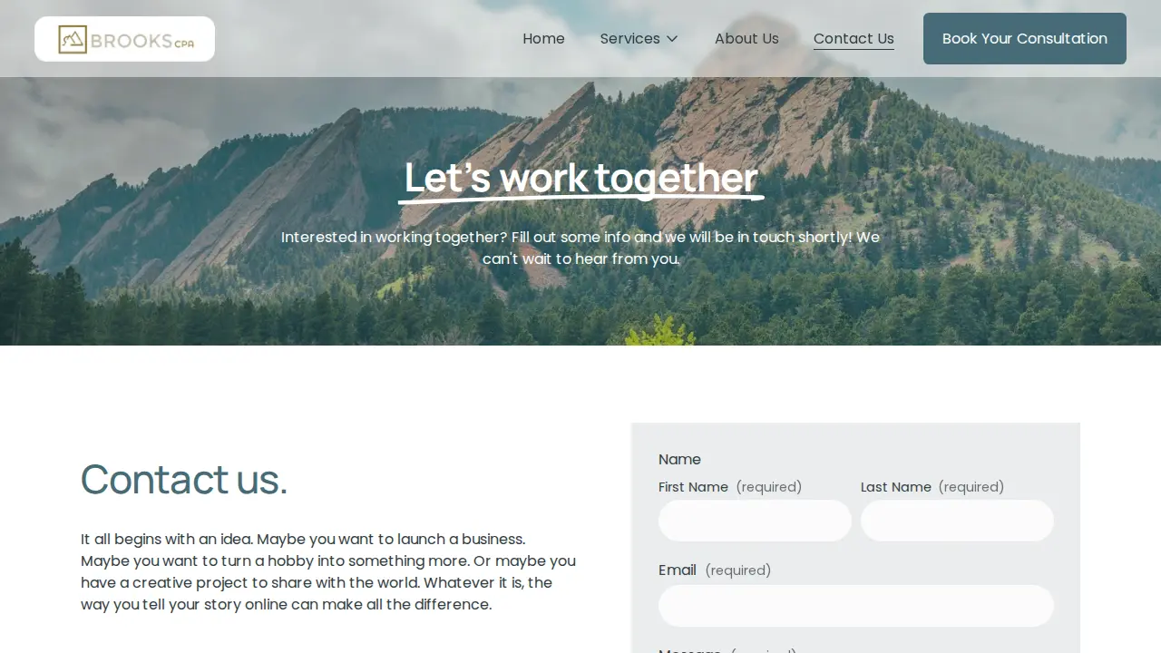 Bill Brooks CPA PC page