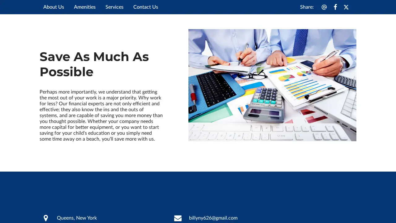 Billy Office Consulting page