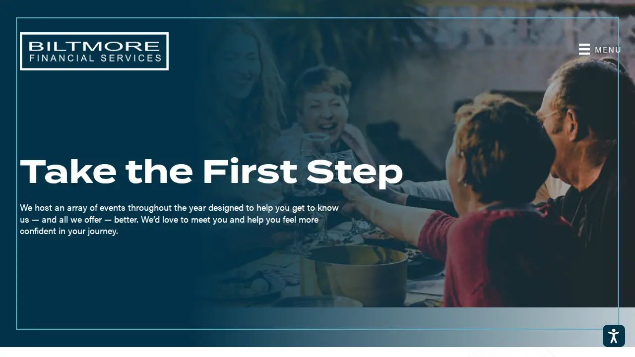 Biltmore Financial Services page