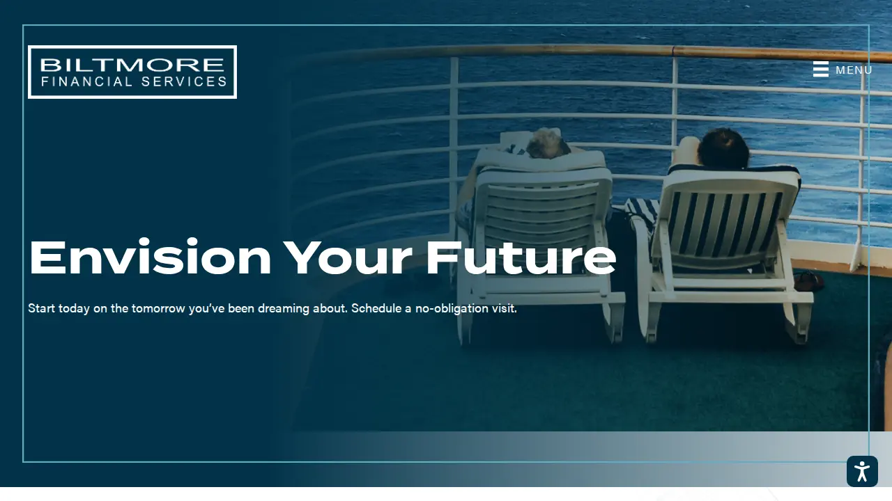 Biltmore Financial Services page