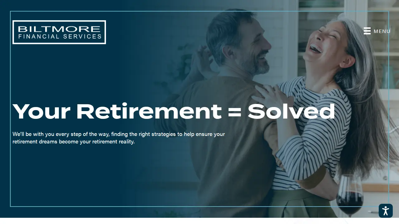 Biltmore Financial Services page