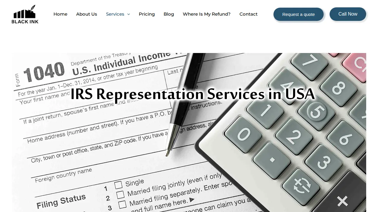 Bookkeeping & Taxation Services in Brooklyn NY | Black Ink Tax & Accounting Service page