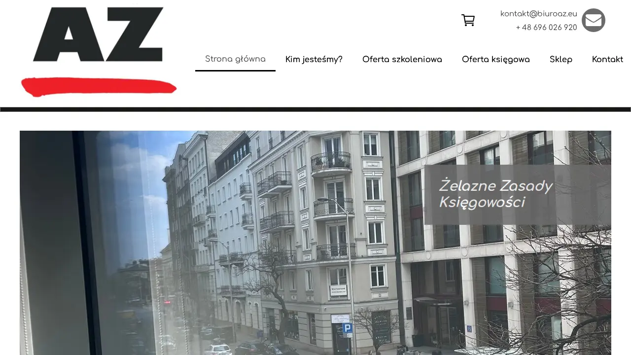 Biuro Rachunkowe AZ Accountancy Zone sp.z o.o. website