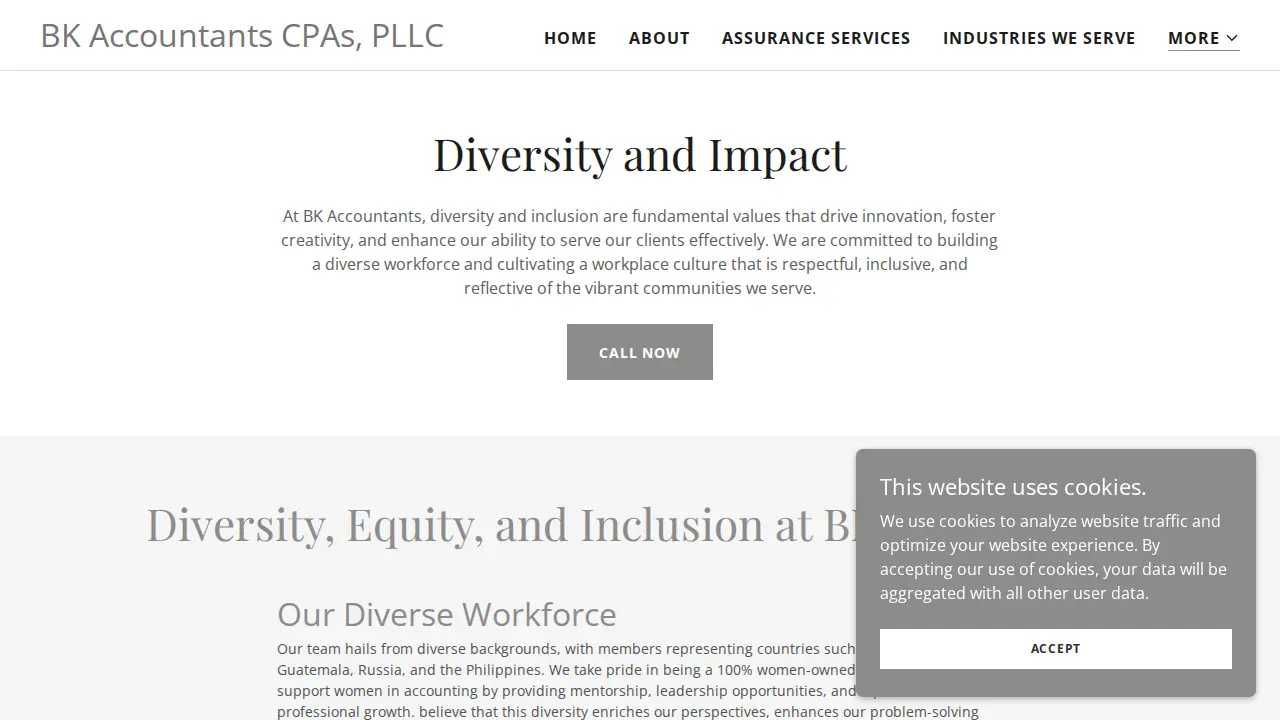 Bk Accountants page