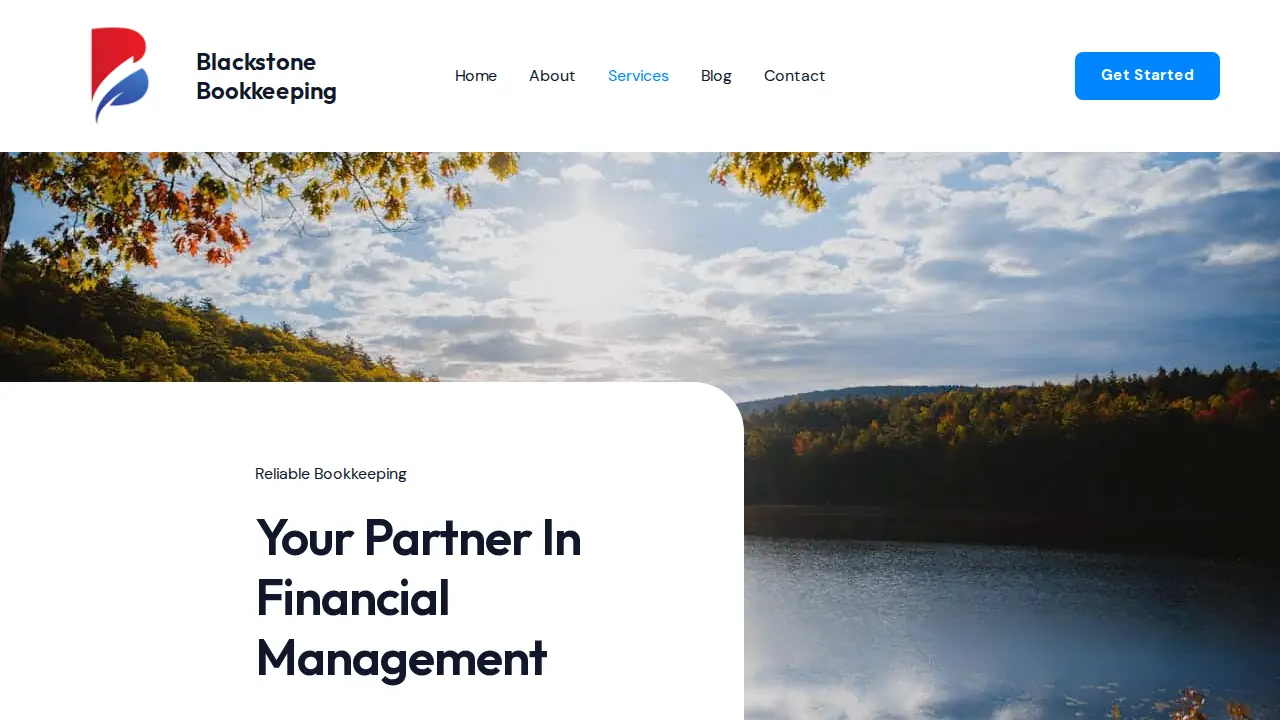 Blackstone Bookkeeping page