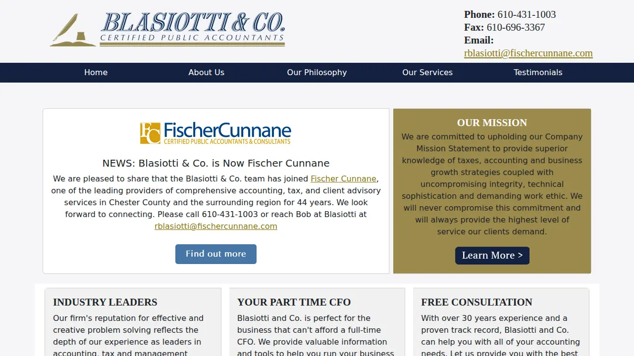 Blasiotti & Co - CPA's