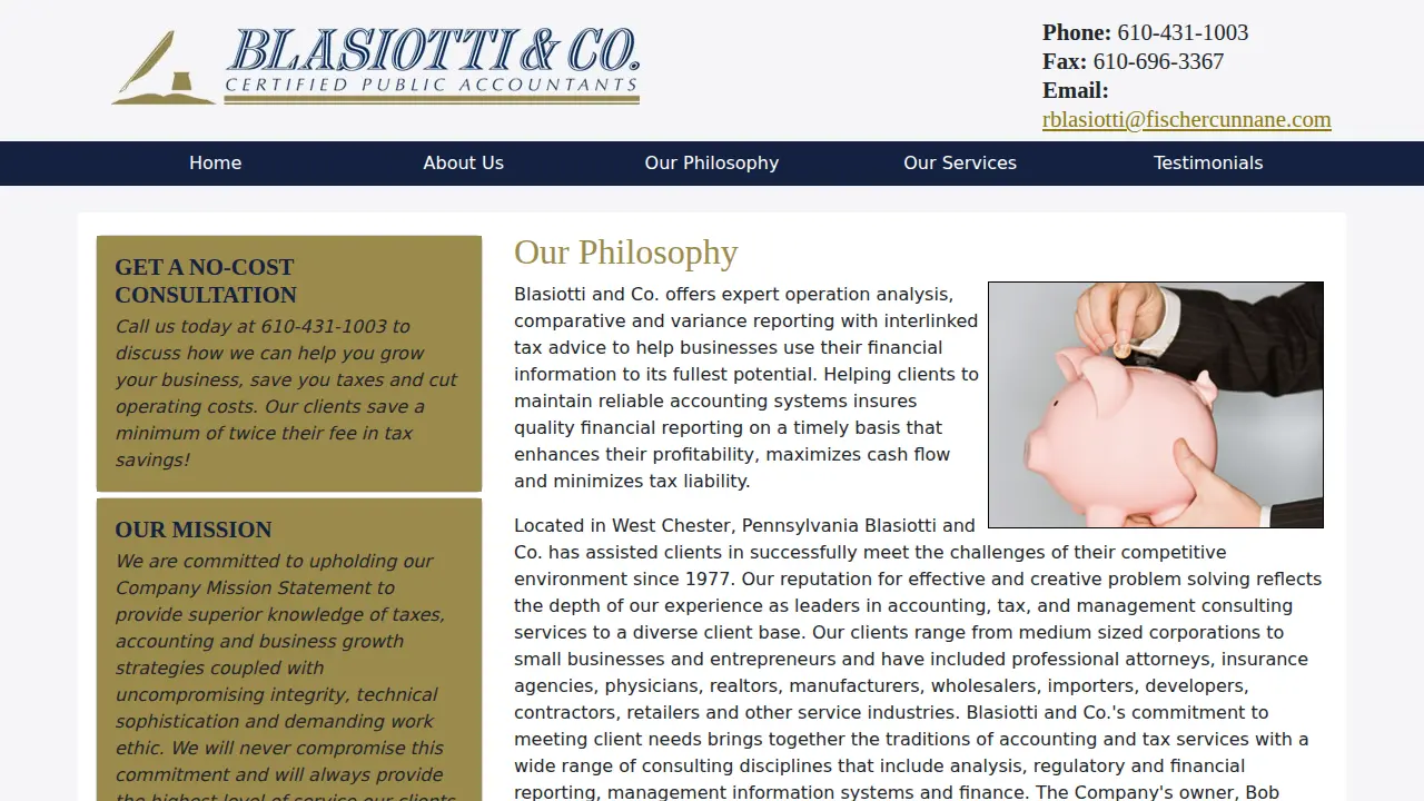 Blasiotti & Co - CPA's page