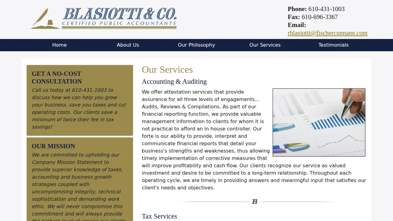 Blasiotti & Co - CPA's page