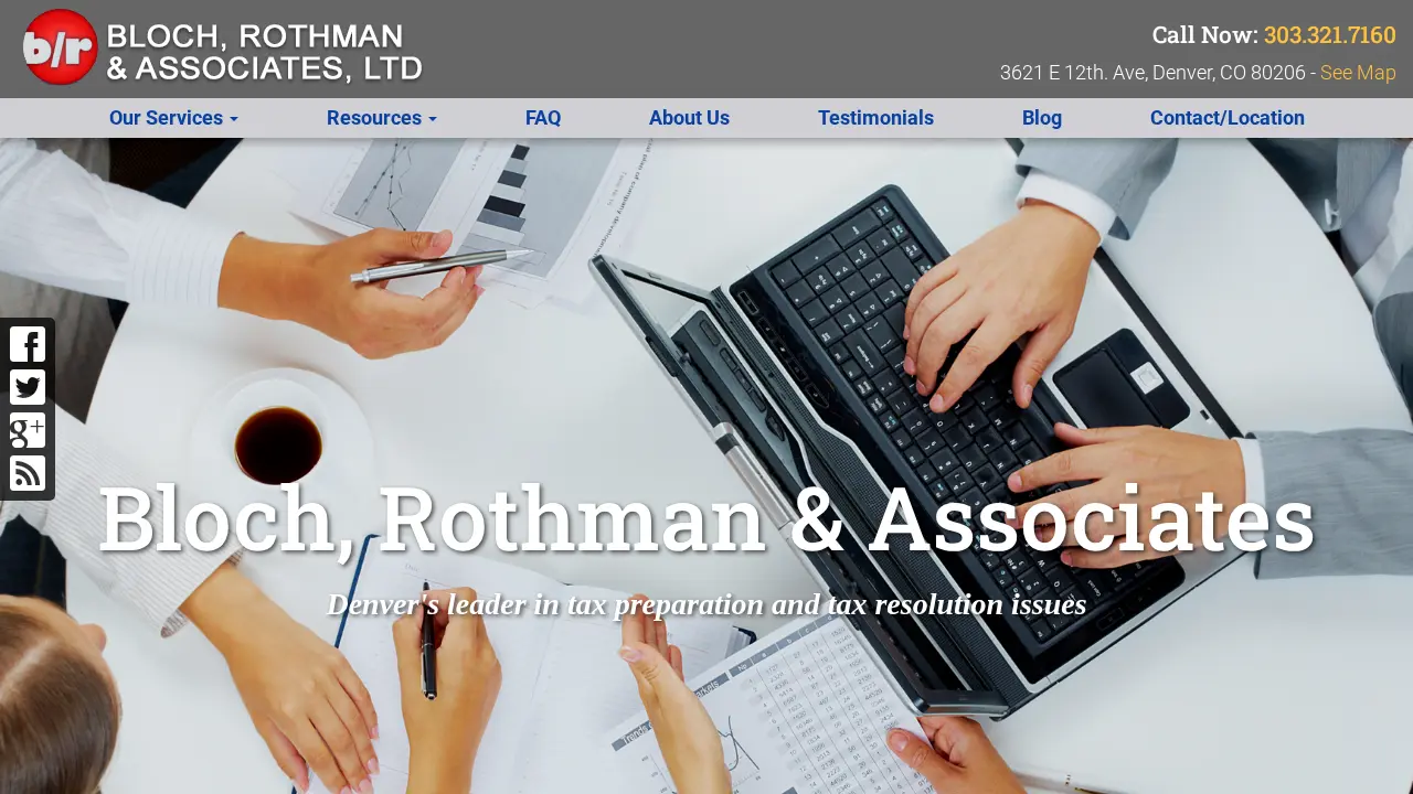Bloch Rothman & Associates page