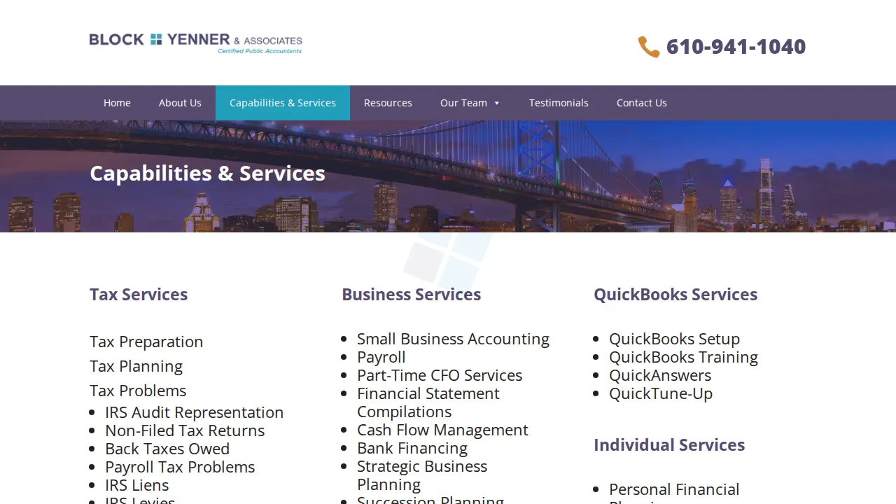 The Block Teitelman Group page