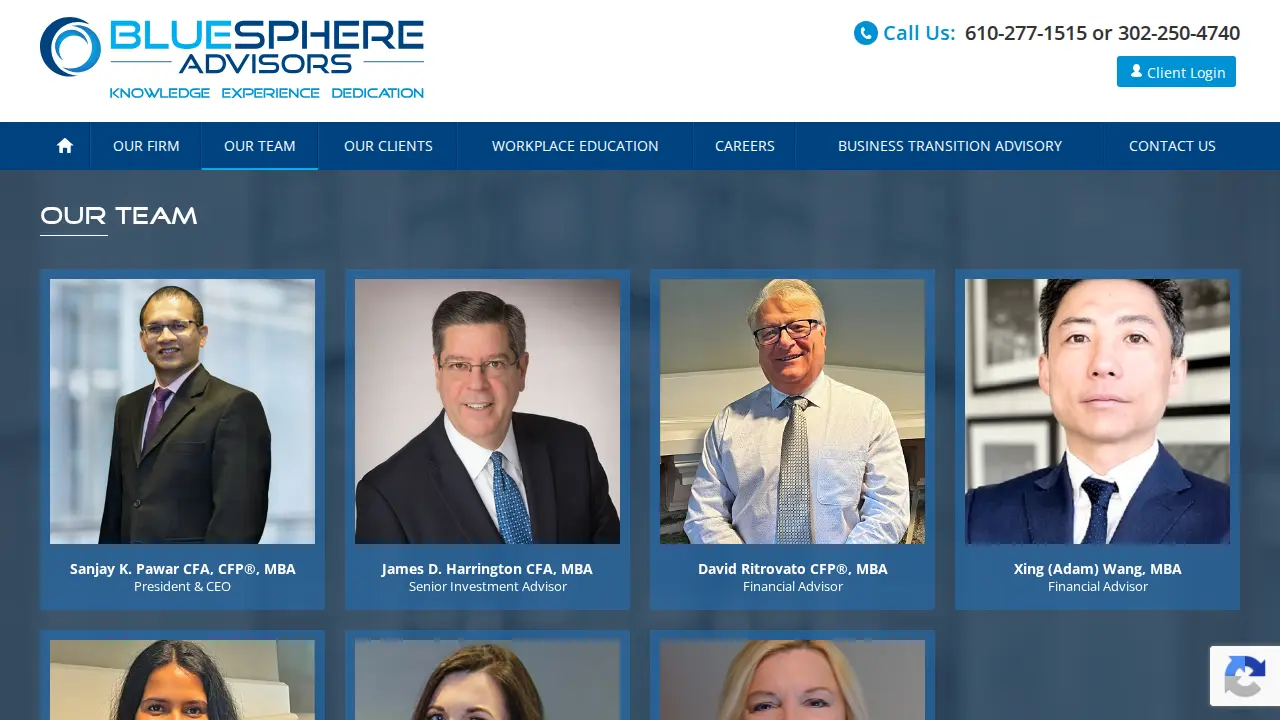 Bluesphere Advisors LLC page