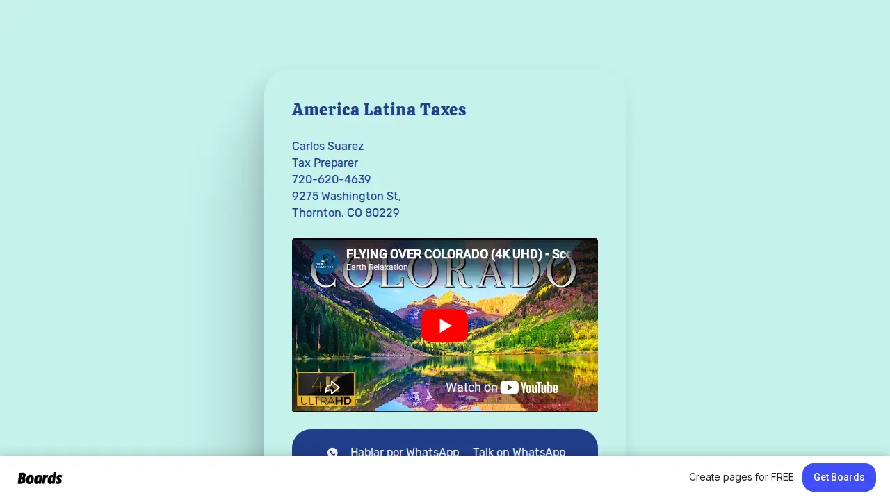 America Latina Taxes