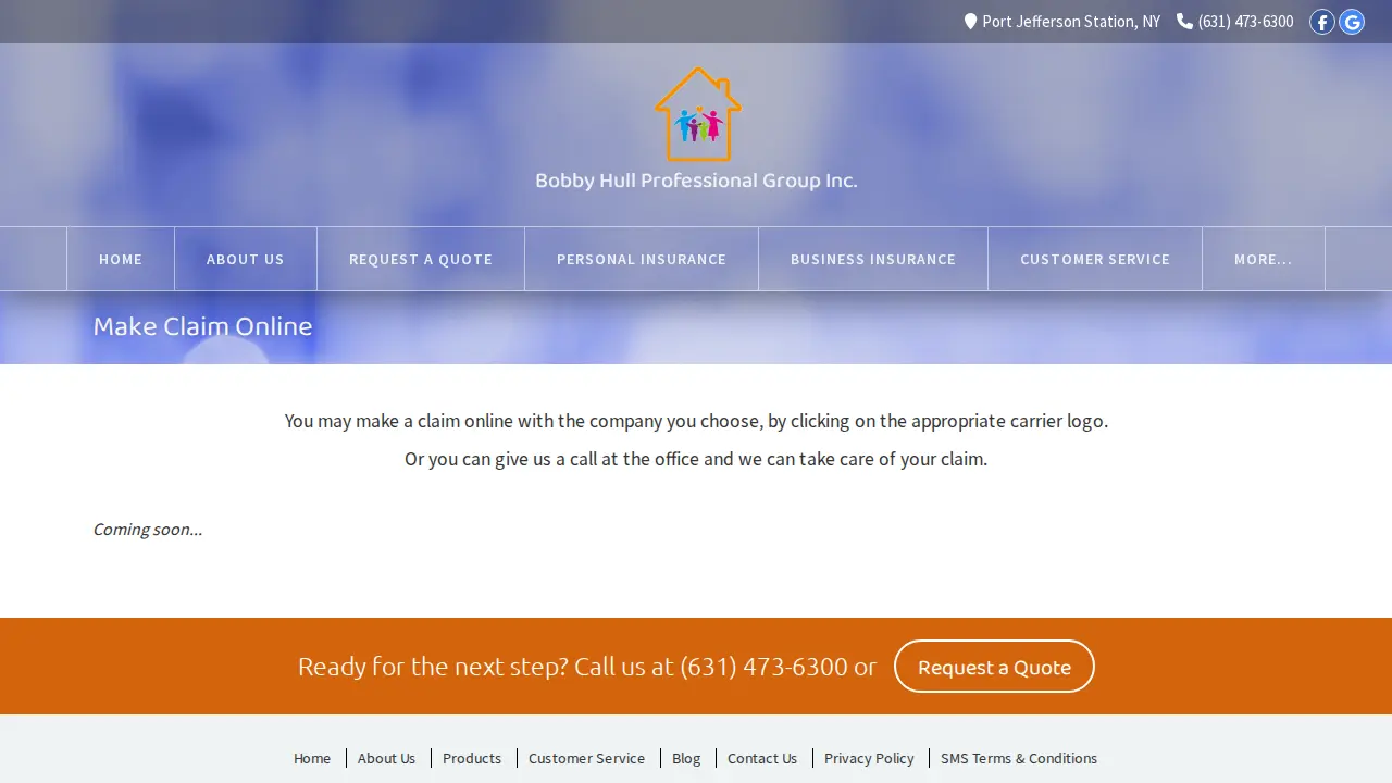 Bobby Hull Professional Group Inc. page