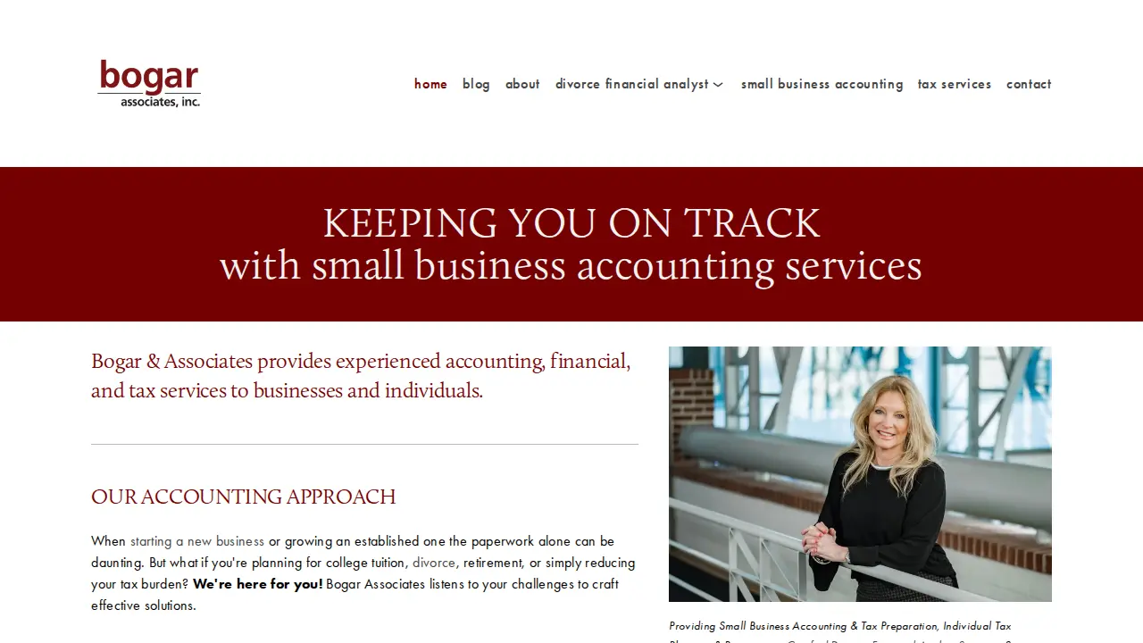 Bogar & Associates page
