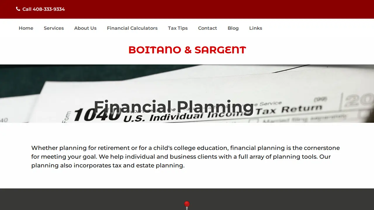 Boitano & Sargent, LLP page
