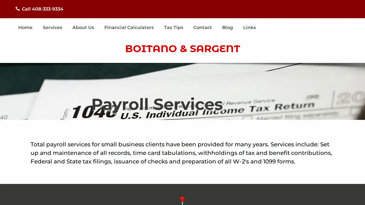 Boitano & Sargent, LLP page