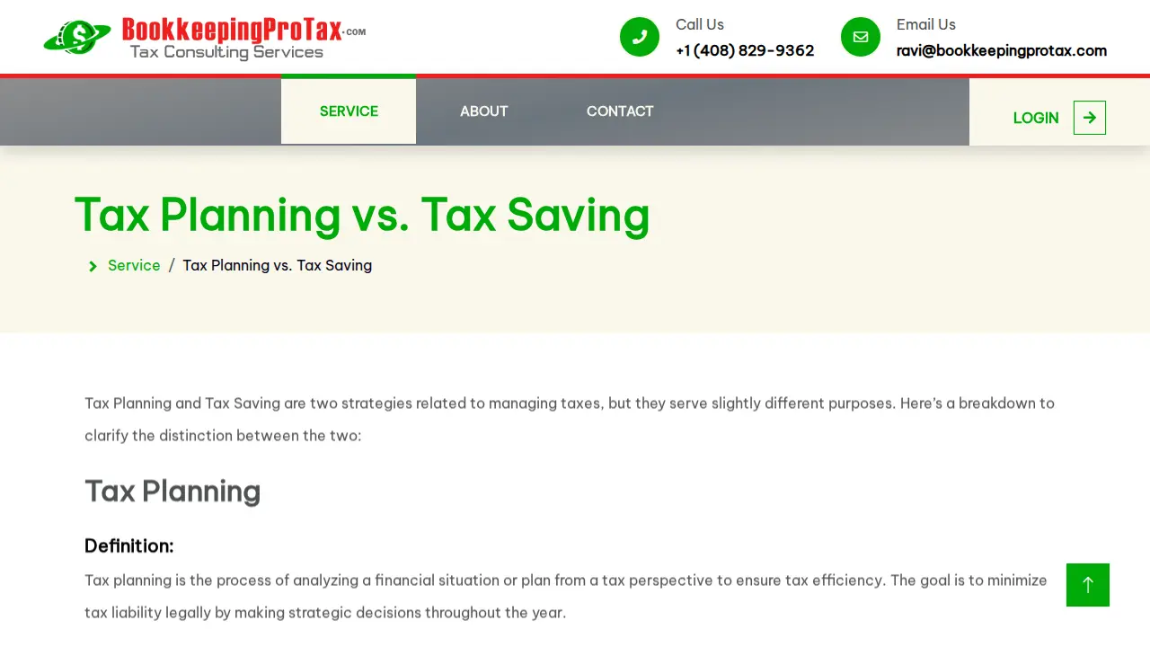 Bookkeeping Pro & Tax Services Inc page