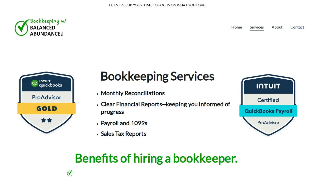 Balanced Abundance, LLC page