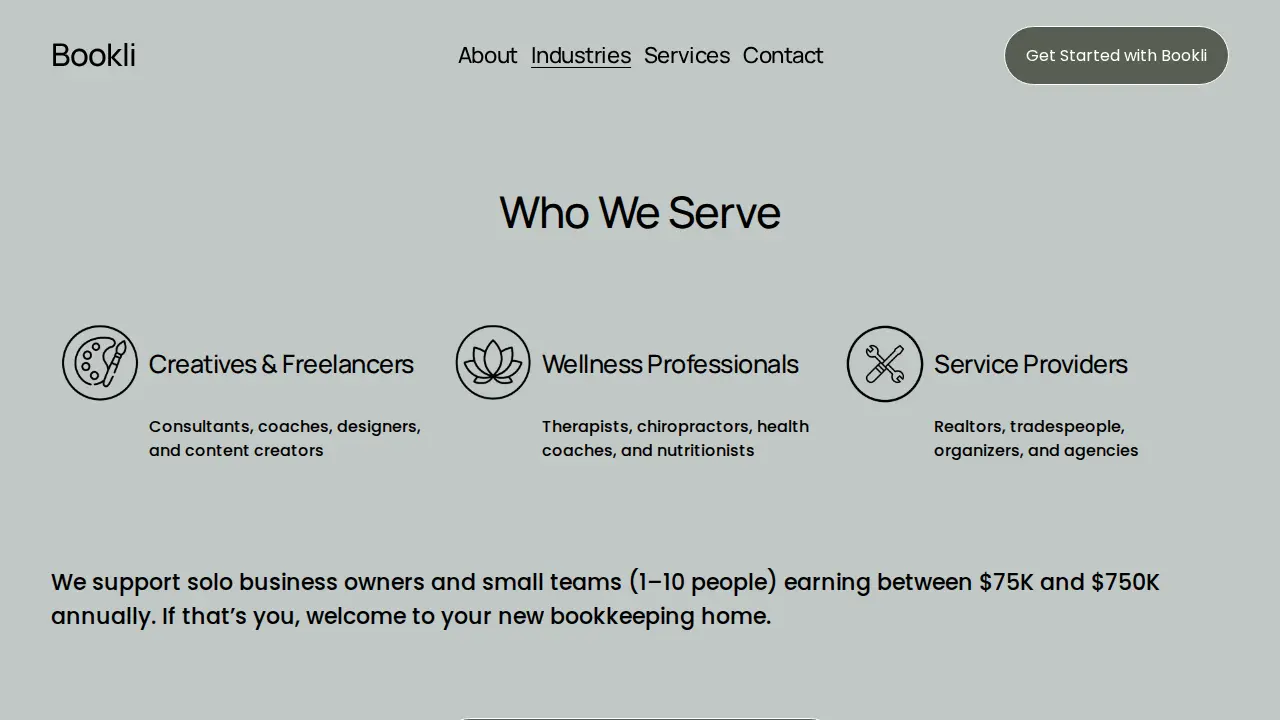 Bookli, LLC page
