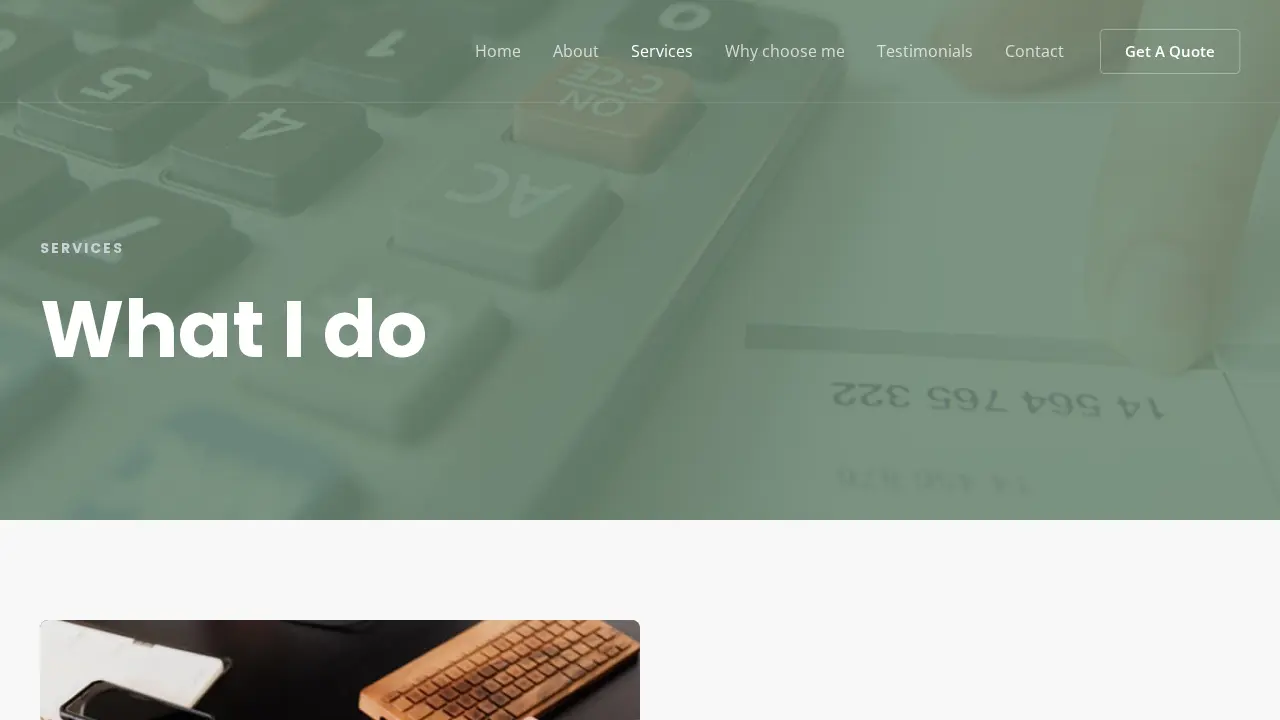 Book of Life Bookkeeping page