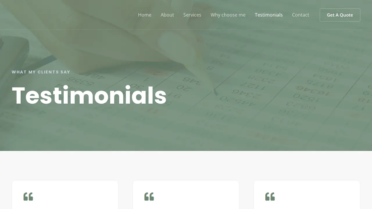 Book of Life Bookkeeping page