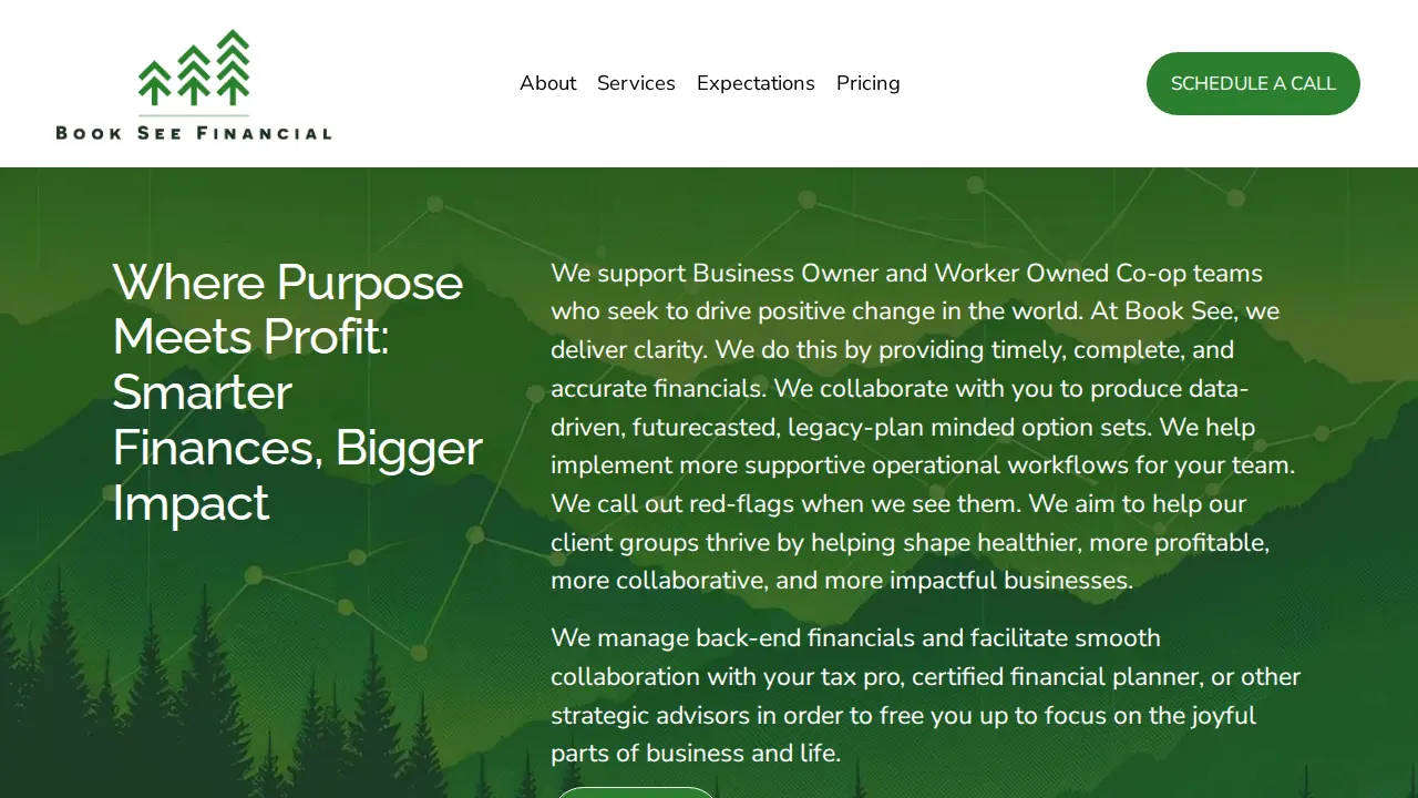 Book See Financial Group, LLC website