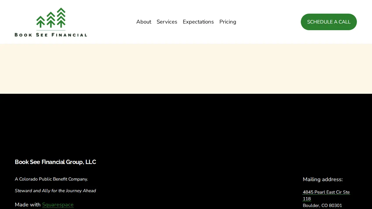 Book See Financial Group, LLC page