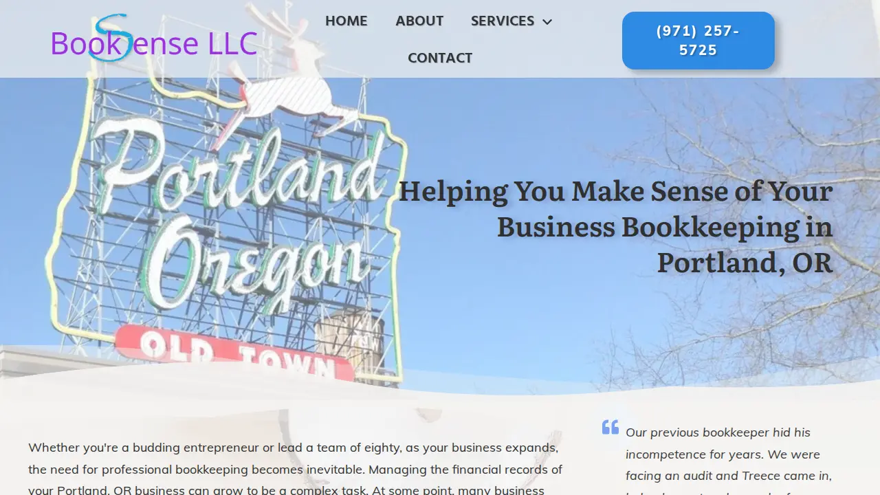 BookSense, LLC page
