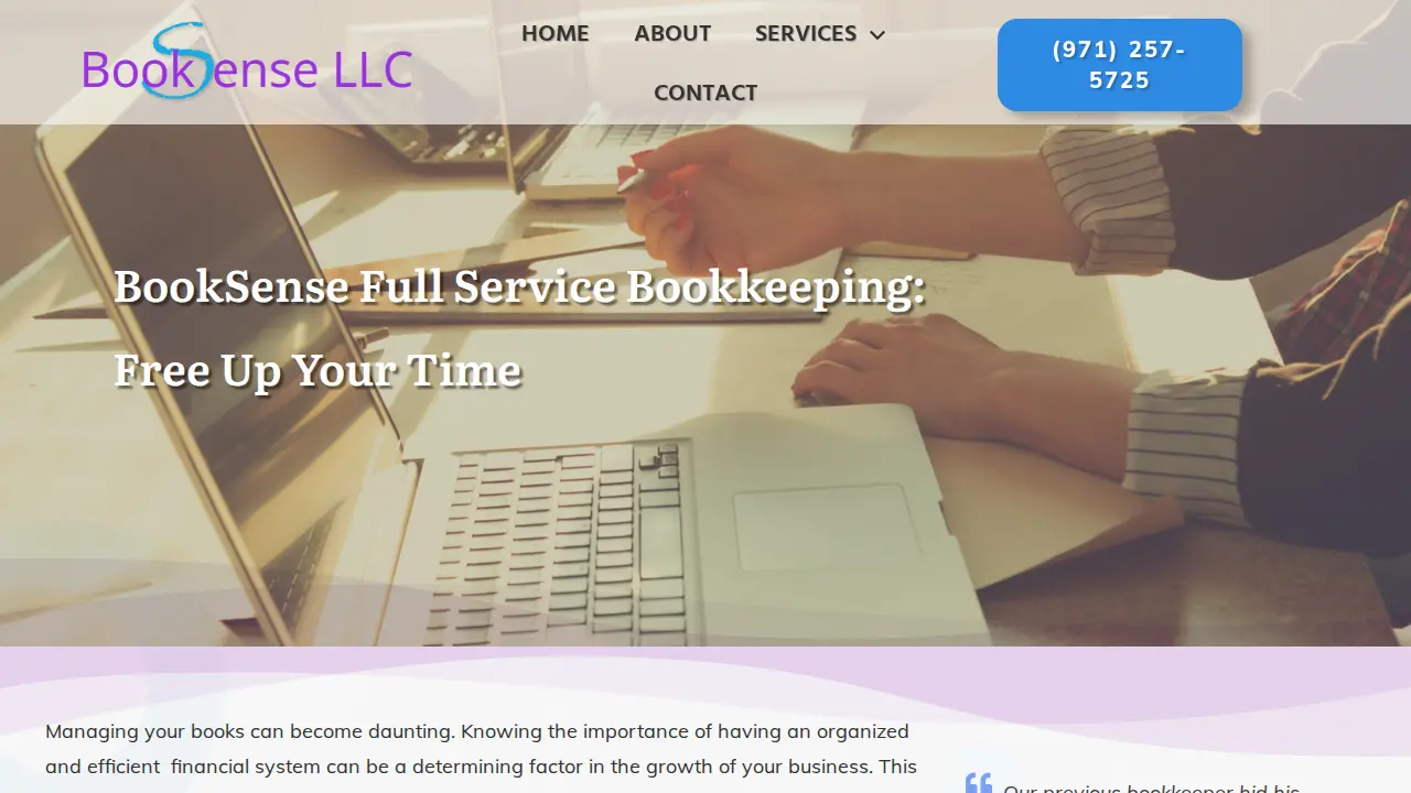BookSense, LLC page