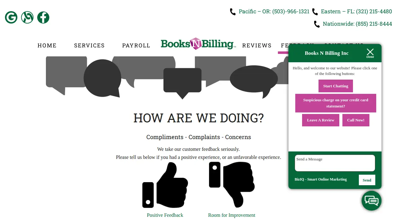 Books N Billing Inc page