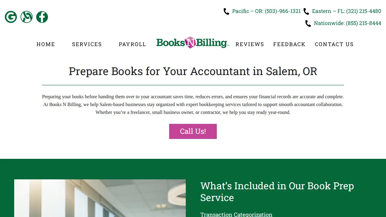 Books N Billing Inc page