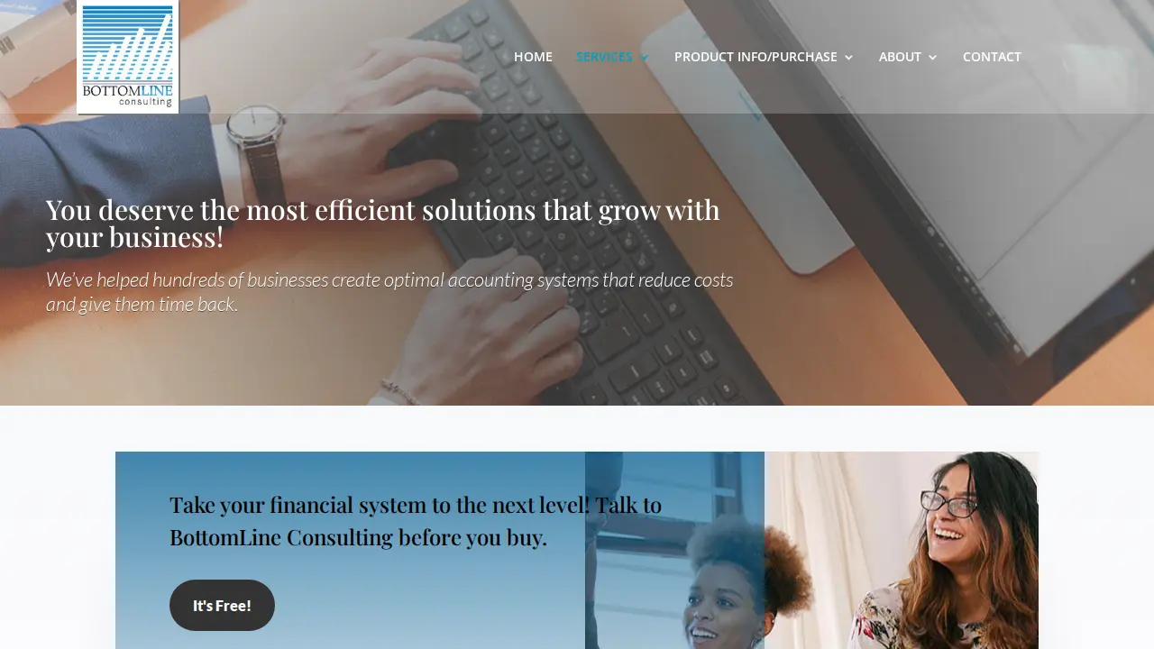 BottomLine Consulting, Inc page