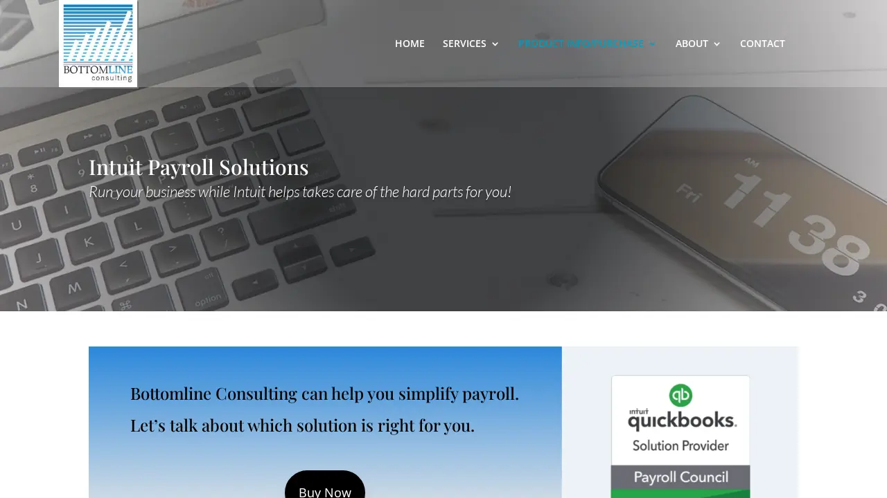 BottomLine Consulting, Inc page