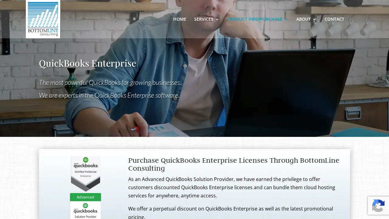 BottomLine Consulting, Inc page